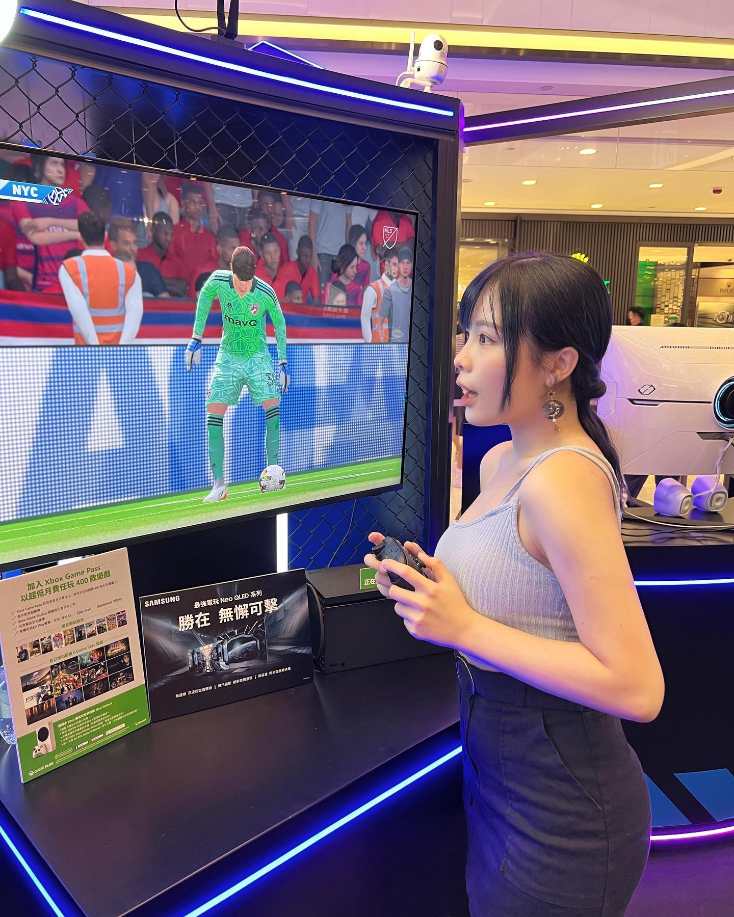  今日嚟到海港城嘅Samsung體驗展