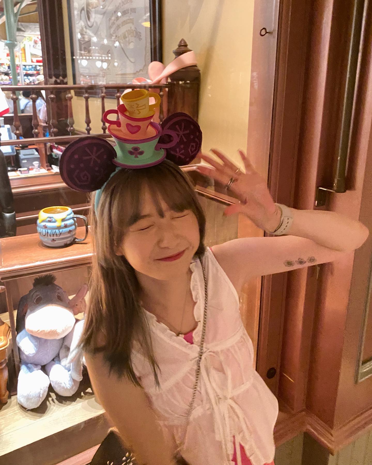  快閃2小時˶ ̇ᵕ​ ̇˶ 
with my靚靚頭箍...