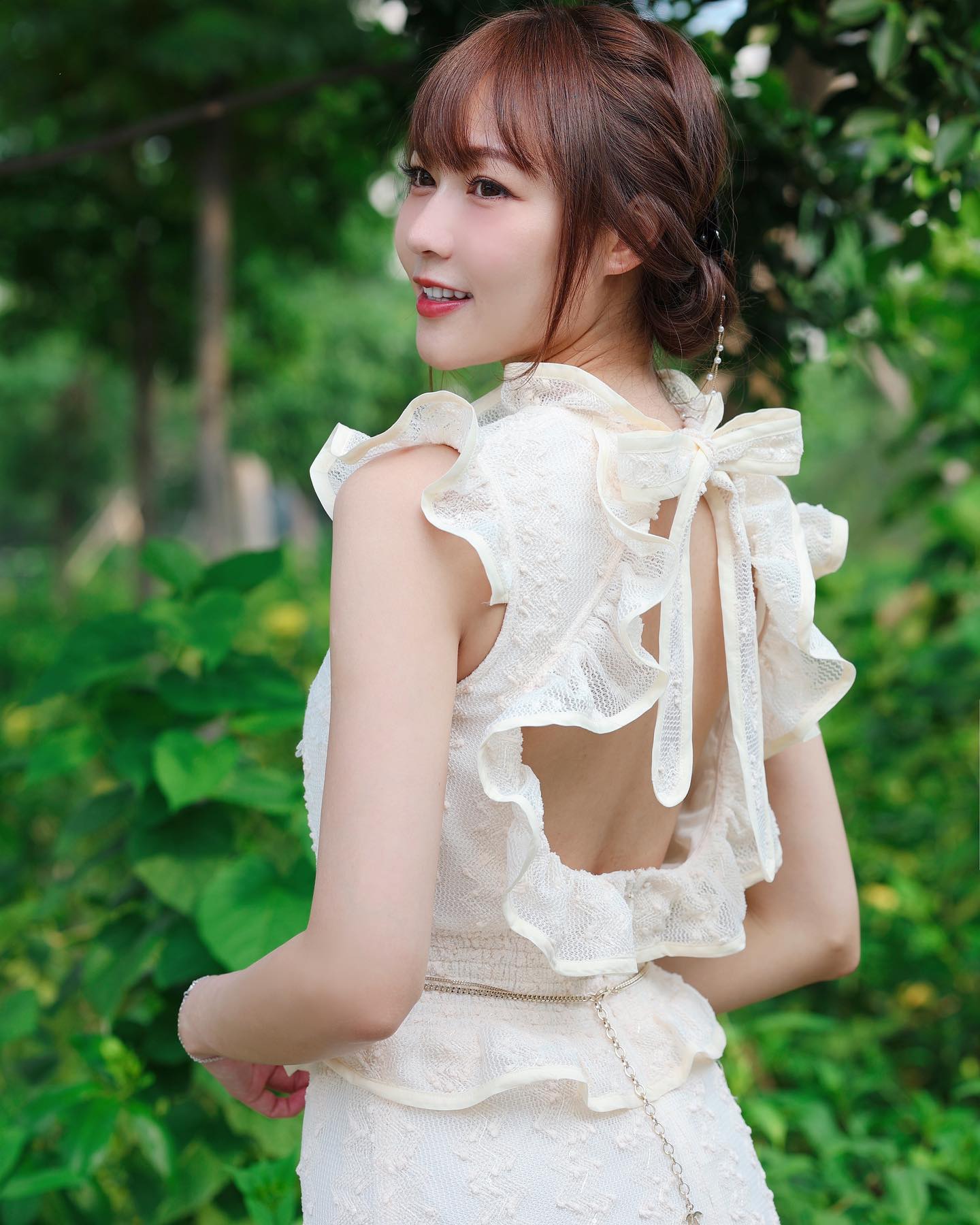  昨天post的裙子白色版✨
有女生問我有...