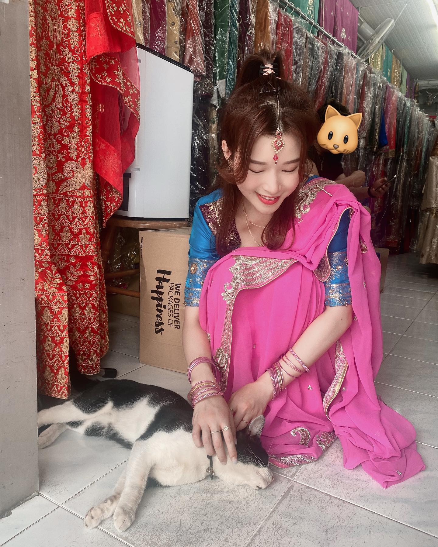  #नमस्ते #namaste 
第一次著印度�...