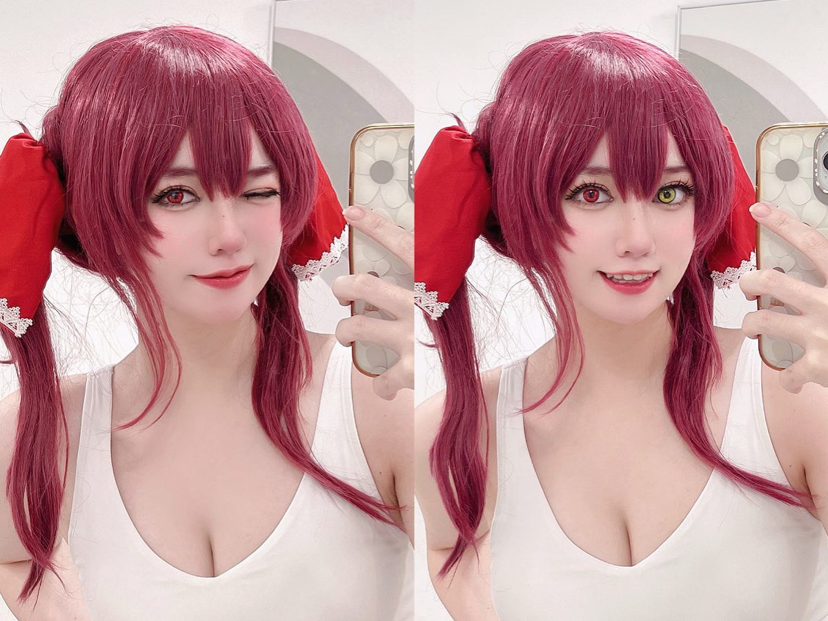  HEHEHEHE

#hololive #hololivecosplay #houshoumarin...