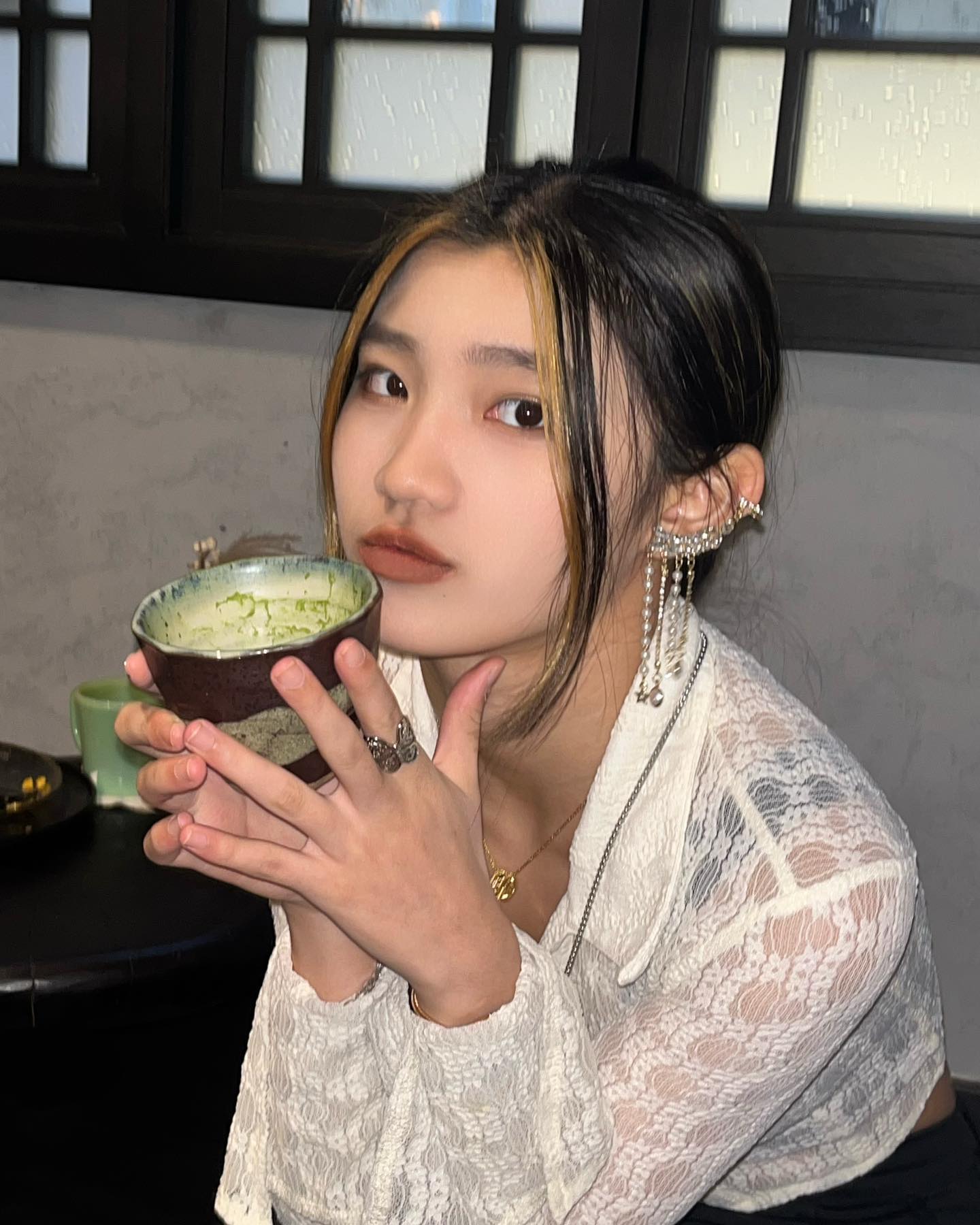  Matcha latte