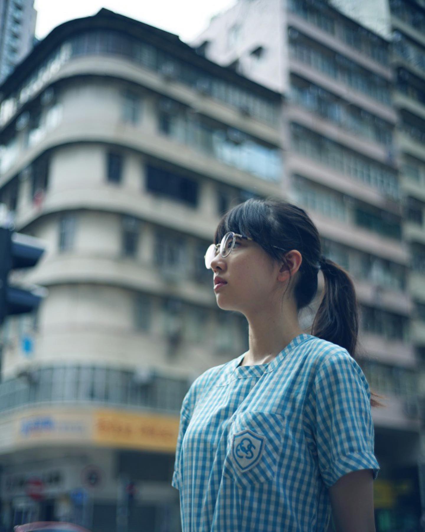  《沉降》
第一次拍攝「女王」校服是2...