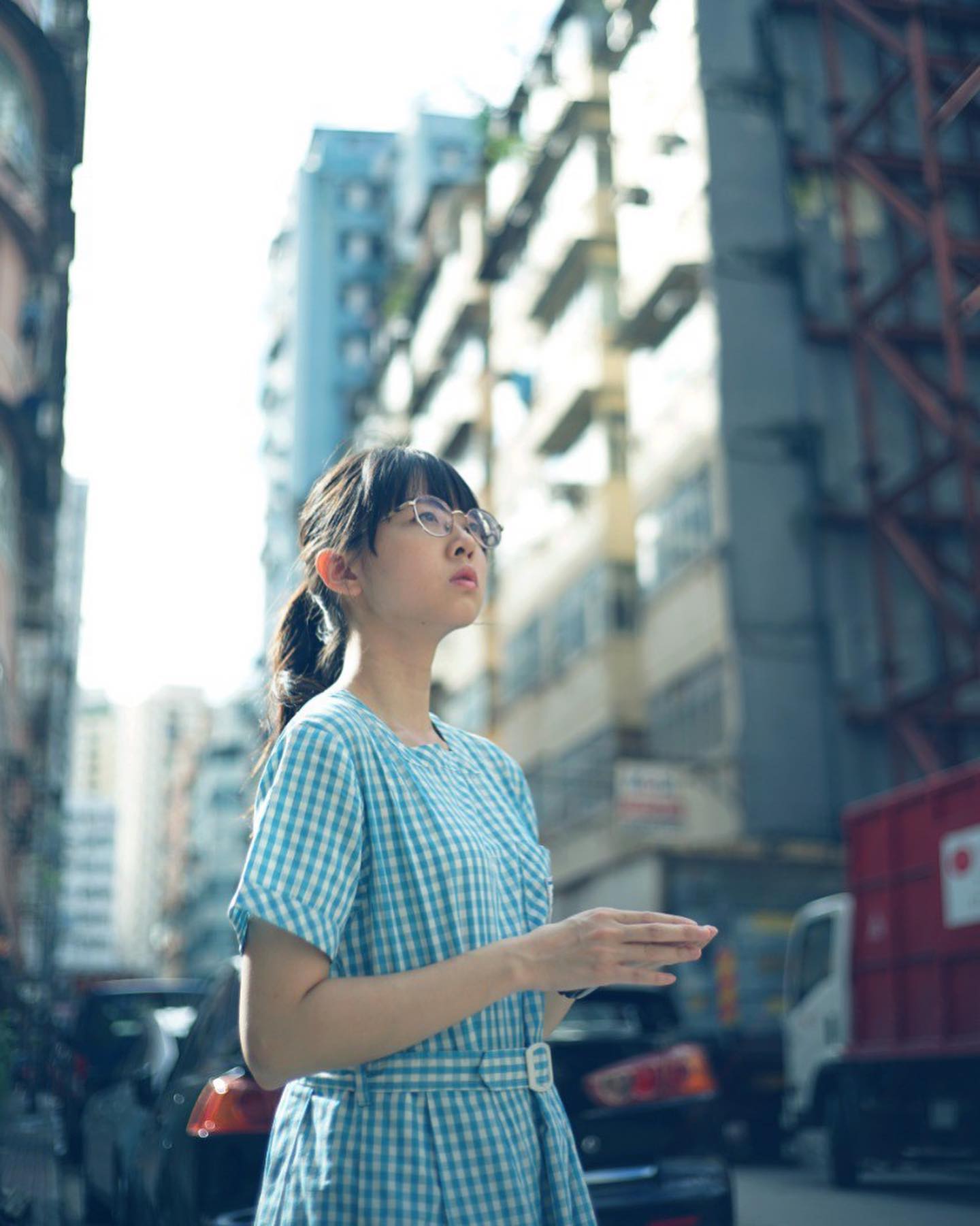  《沉降》
第一次拍攝「女王」校服是2...