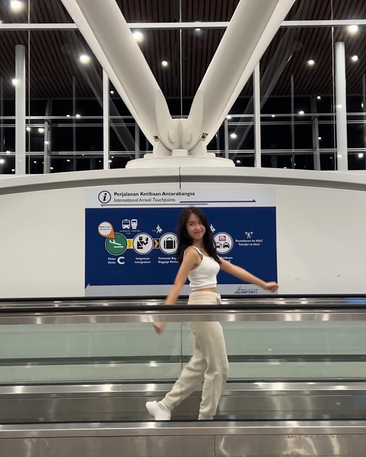  I’ve never been happier coming to airport