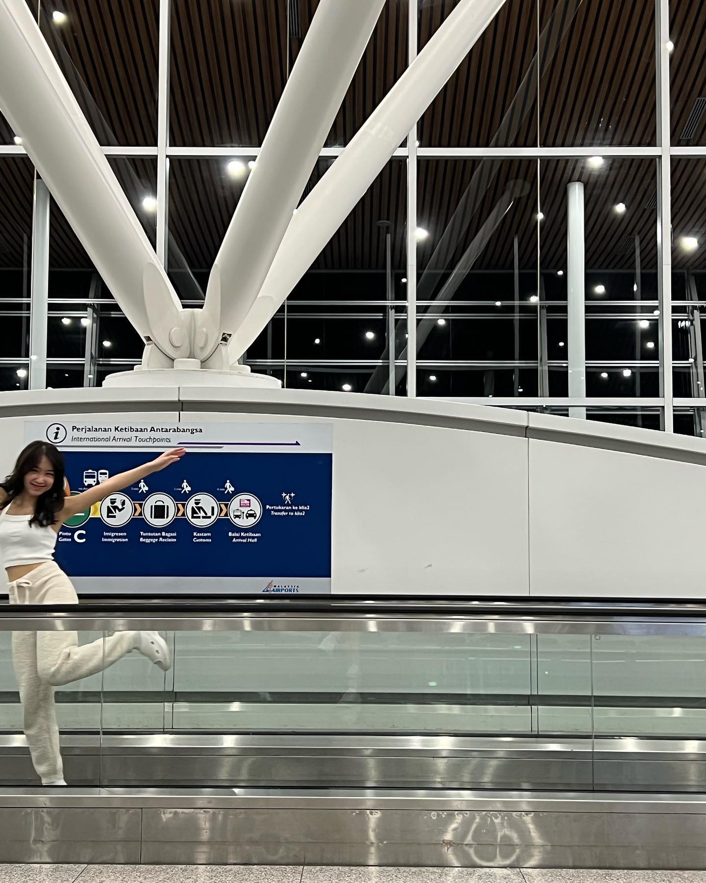  I’ve never been happier coming to airport