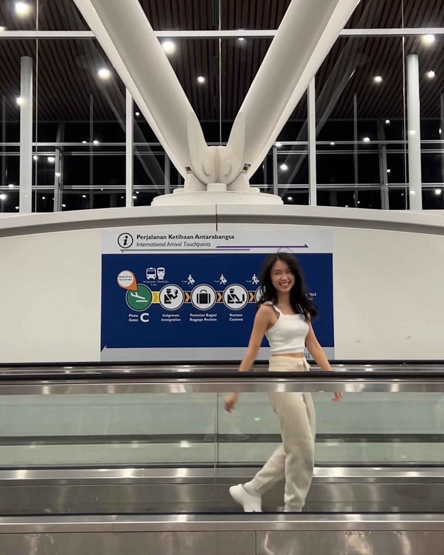  I’ve never been happier coming to airport