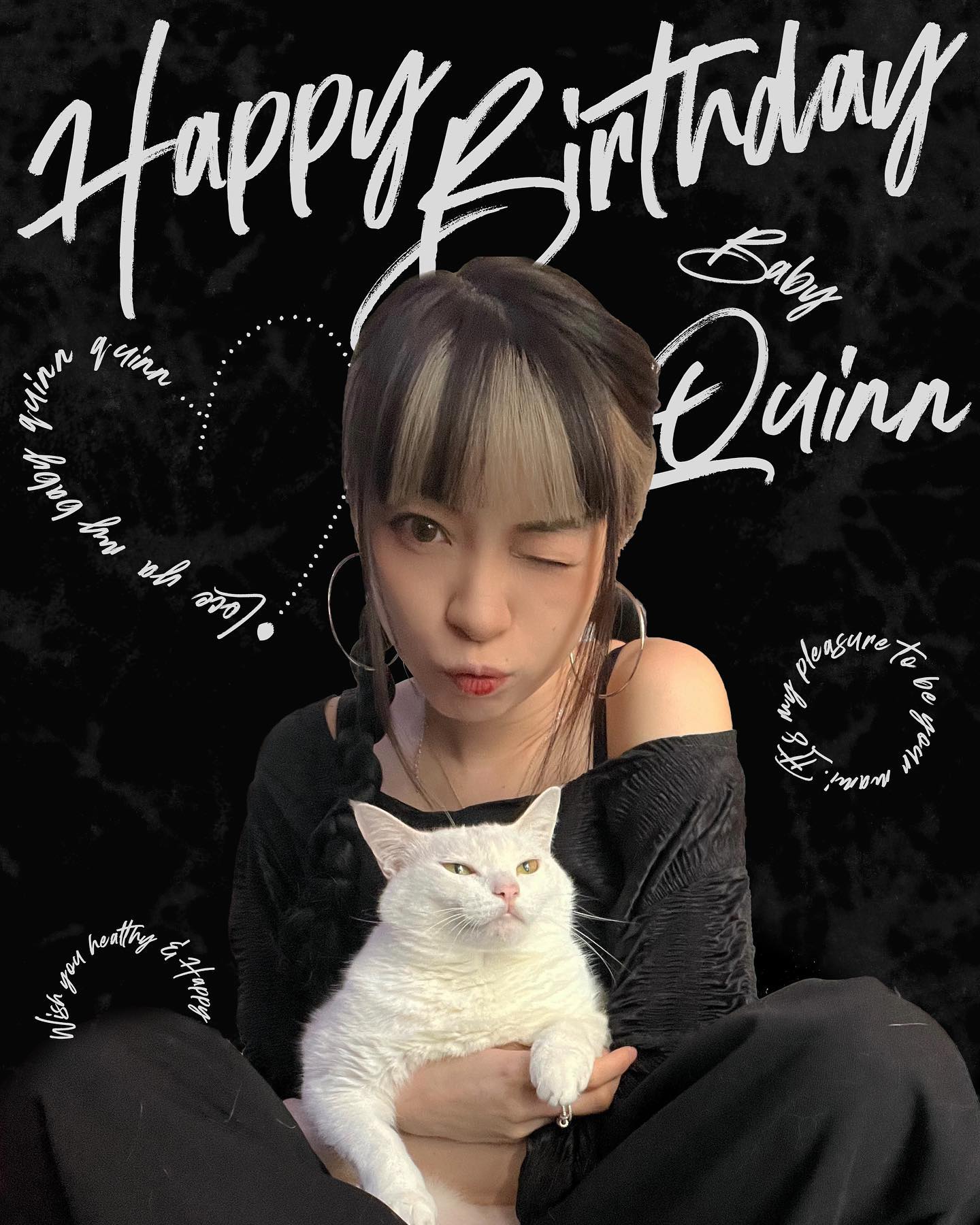  ：
Happy Birthday My baby Quinn♥︎
:
麻咪希...