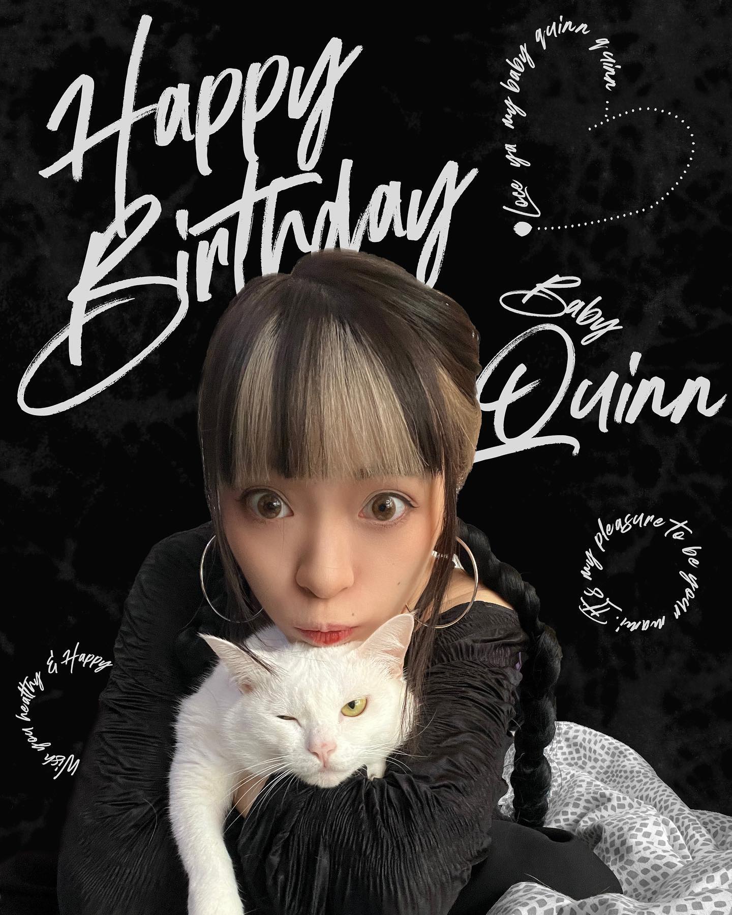  ：
Happy Birthday My baby Quinn♥︎
:
麻咪希...