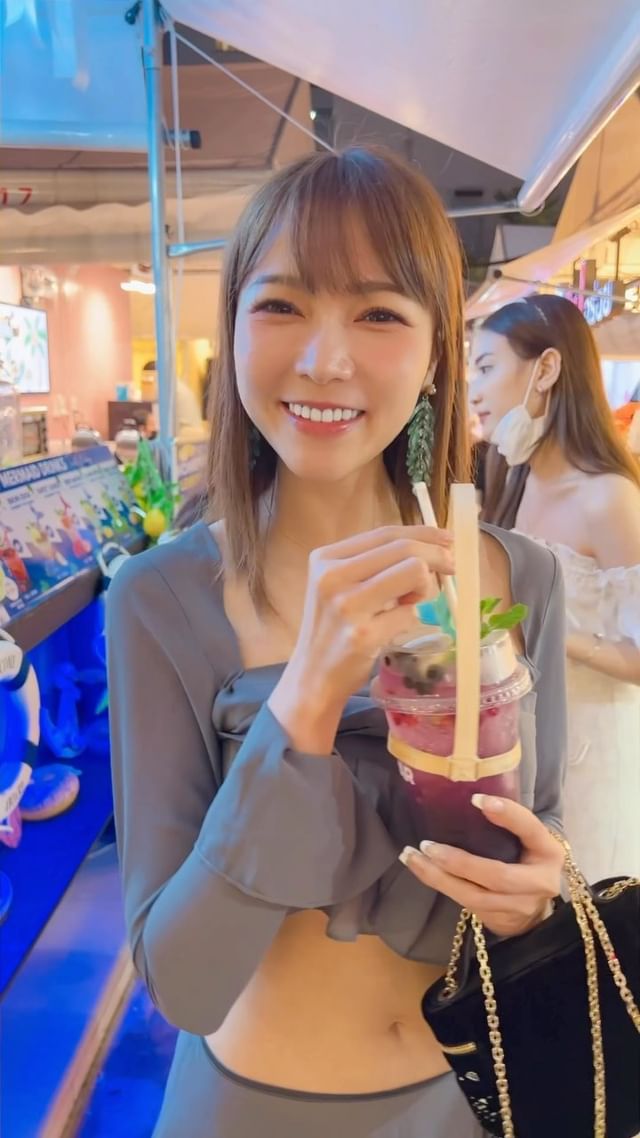  Night market in Bangkok☺️