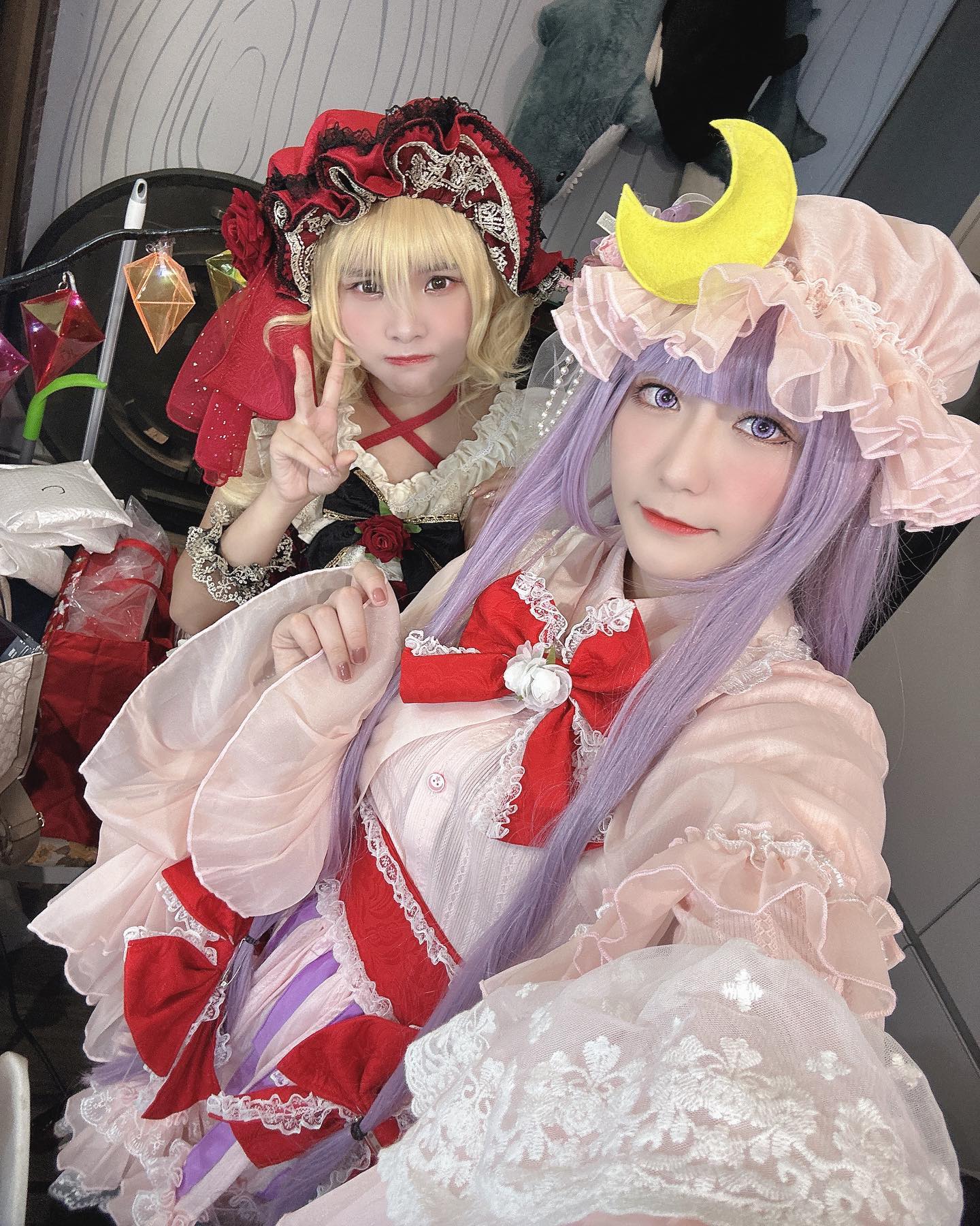  cos 東方這麼多年第一次cos帕秋莉⭐️