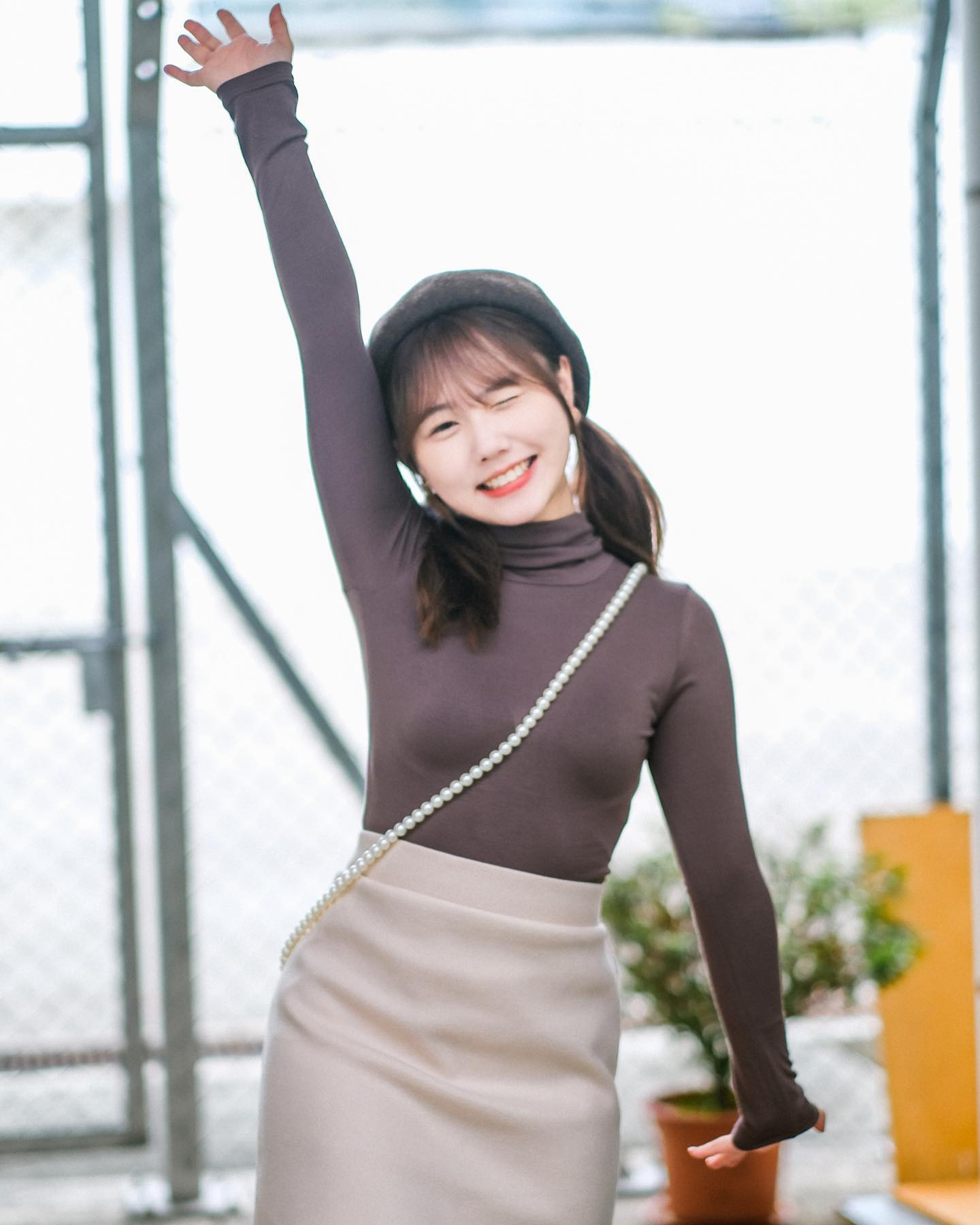  莫蘭迪色高領上衣comeback了！
已經在T....