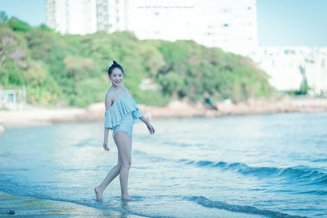  人同 泳衣都咁可愛+靚海灘= 靚相 ☺️...