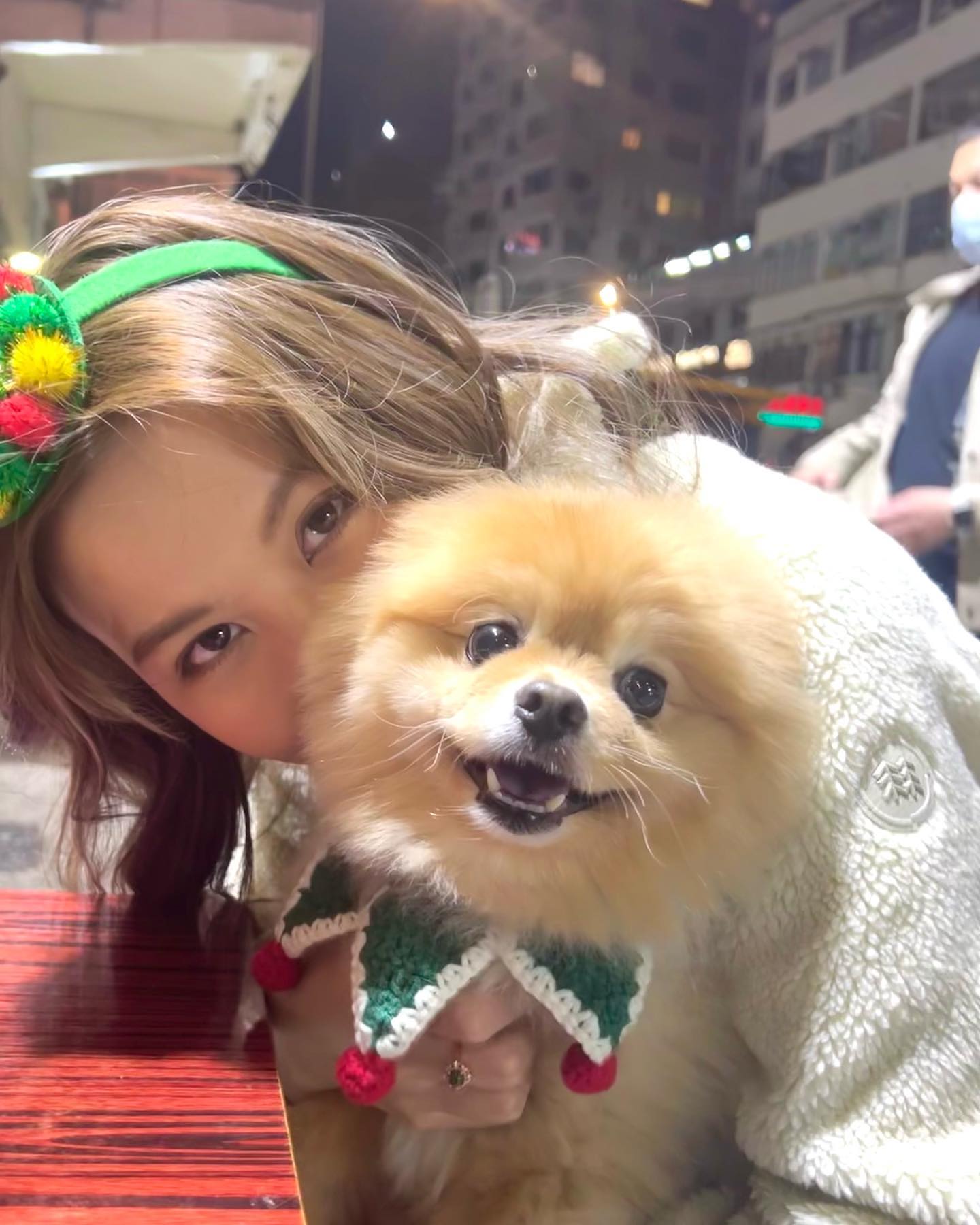 。 
Me&鬆餅祝大家聖誕快樂❤️
#happych...