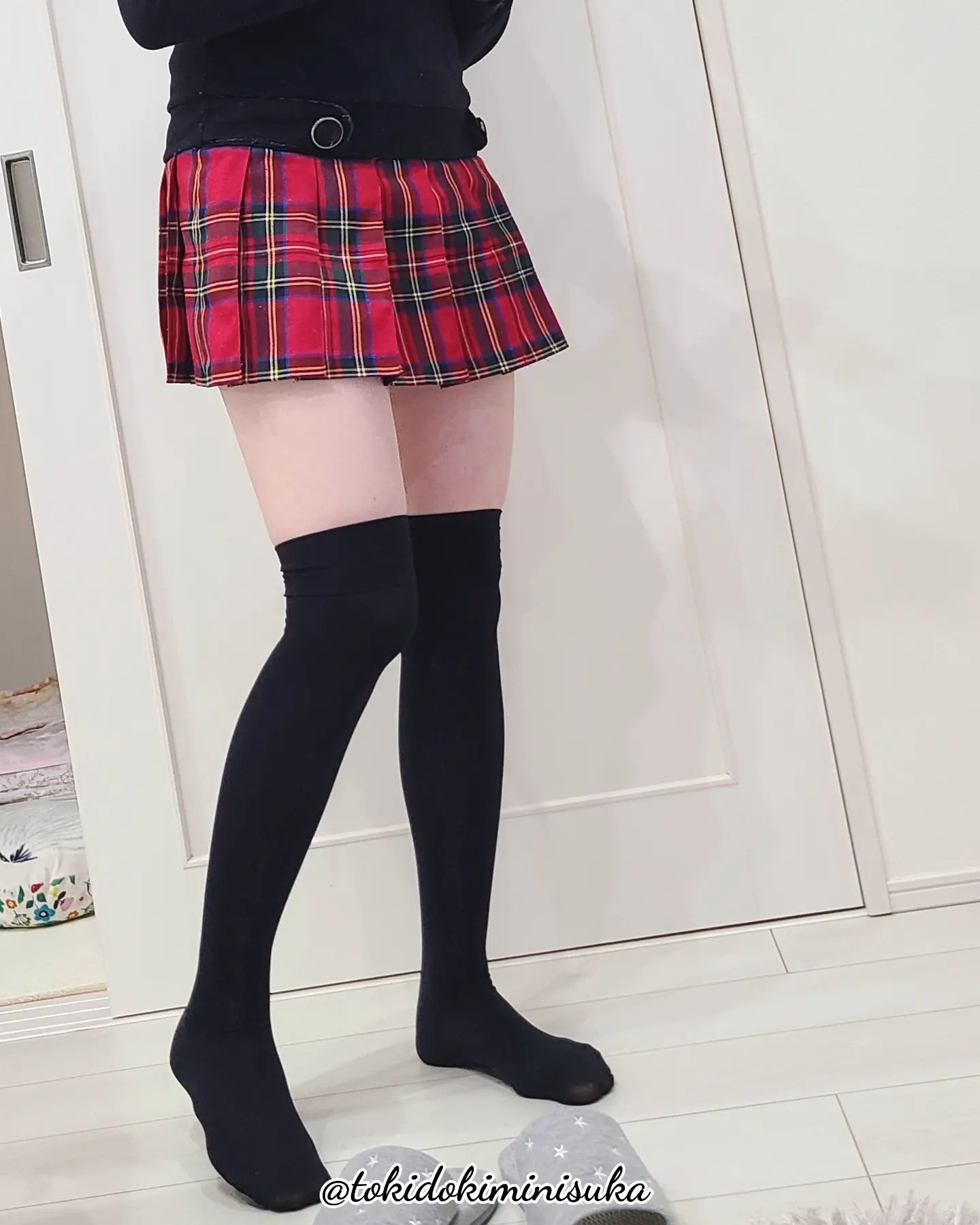  #ミニスカ #嫁グラフィー 
#ニーハイ #...