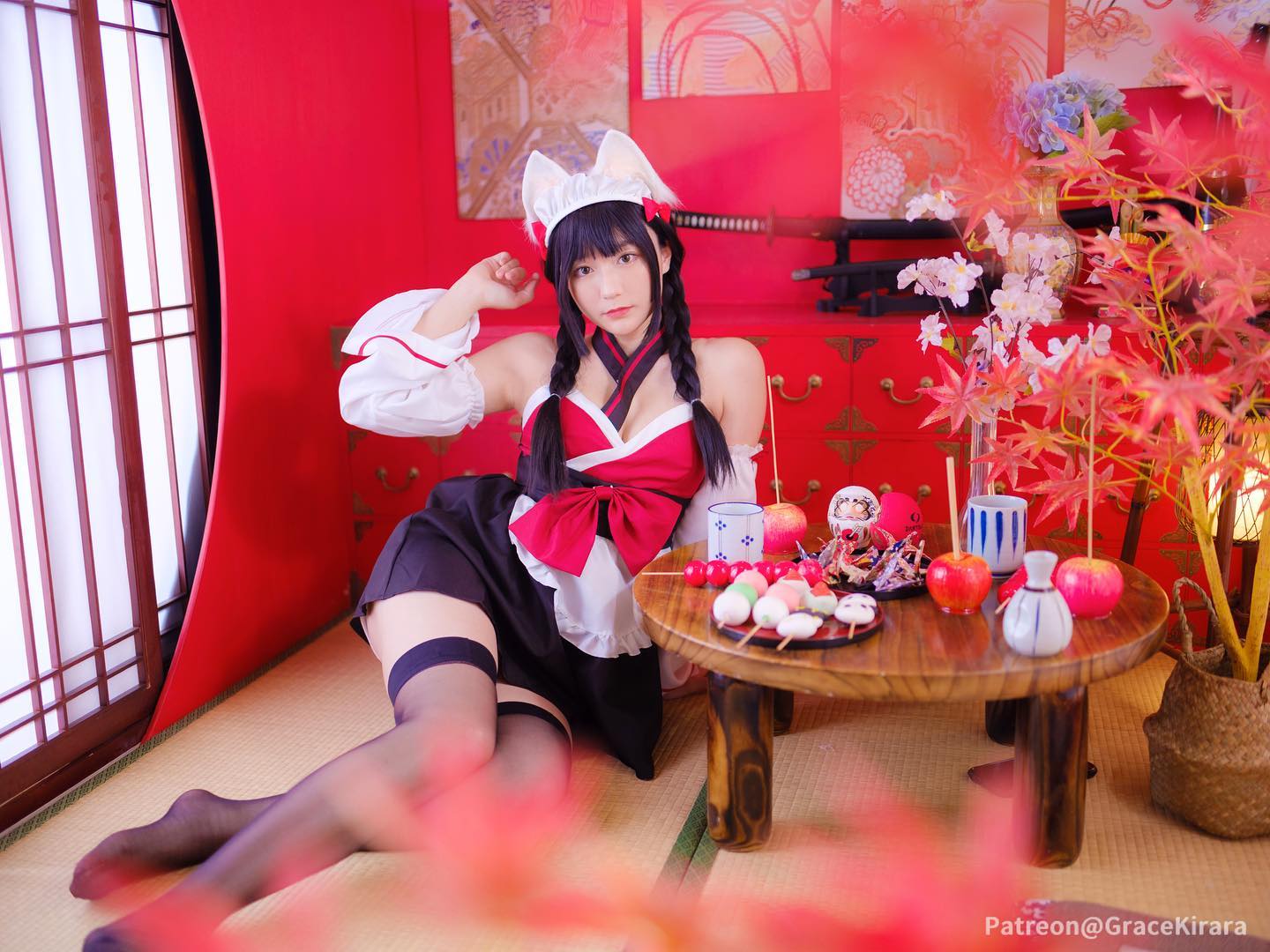  今個月的主題照已全更新到 Patreon@grace...