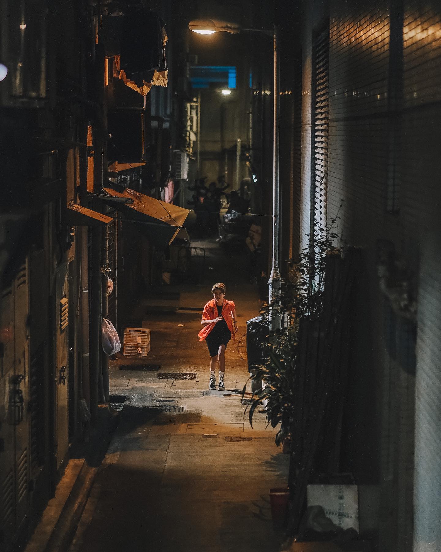  跑咗一晚