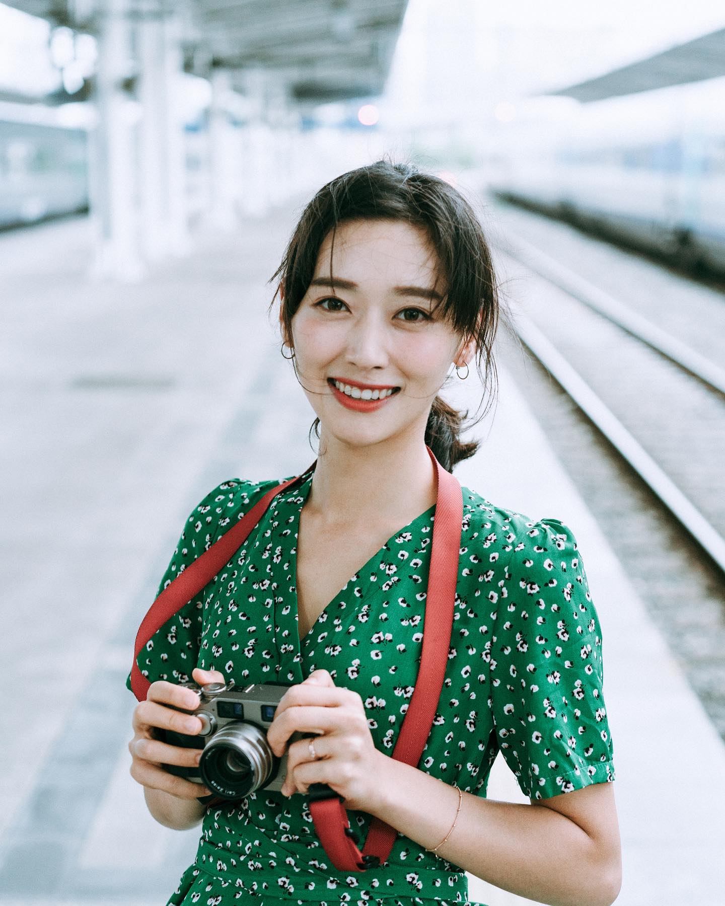  태풍 속 촬영
