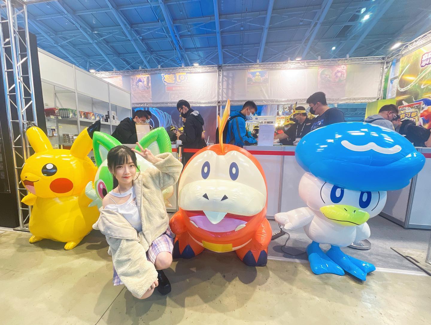  御三家豪可愛喔
