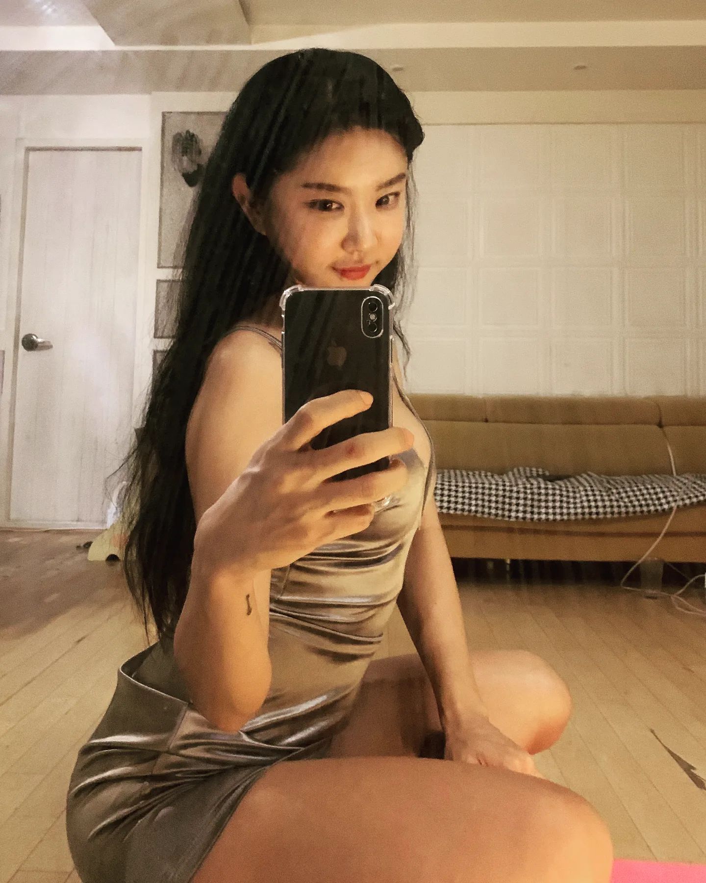  사진이왜케흐리게 나와했는데..거울�...