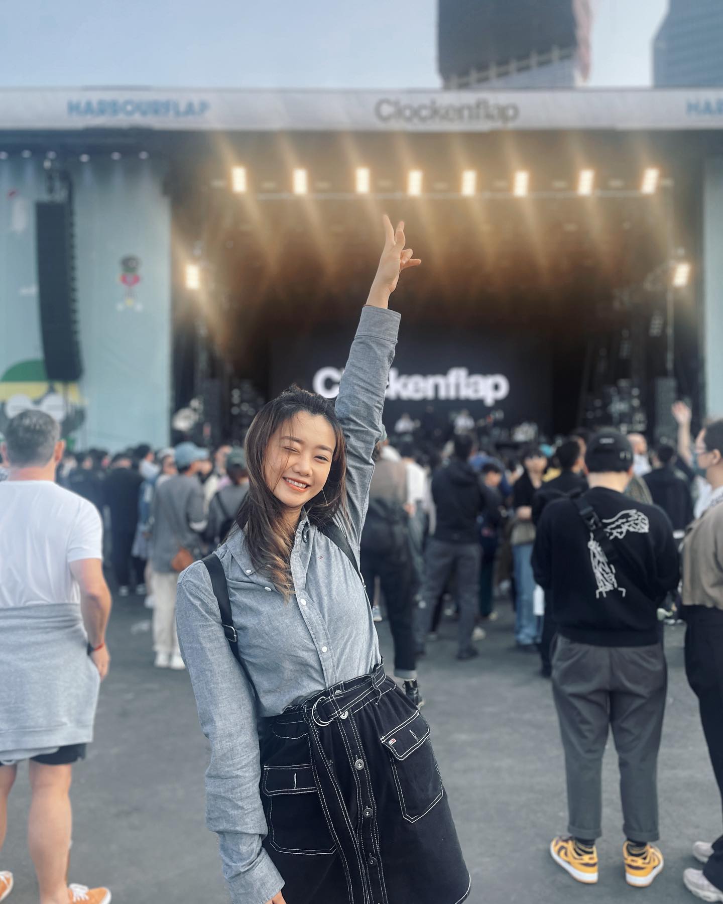  #
將聲帶貢獻了給 Clockenflap，值得的 