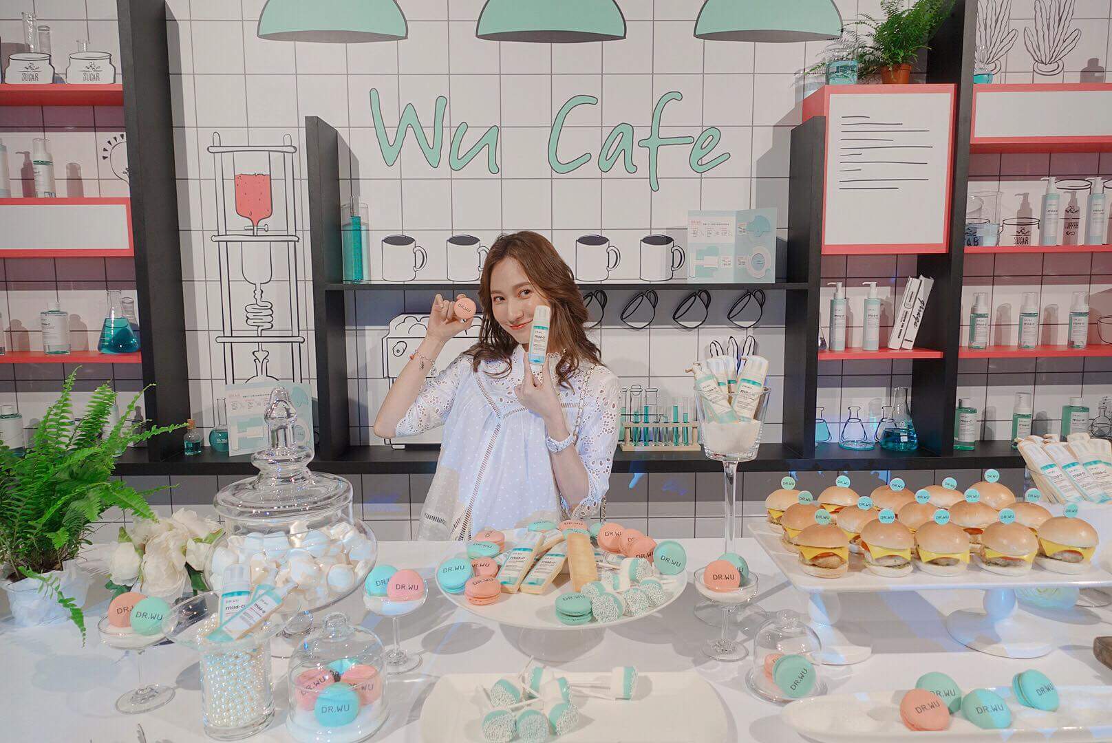  Jaline 葉羿君Wu Cafe開張囉