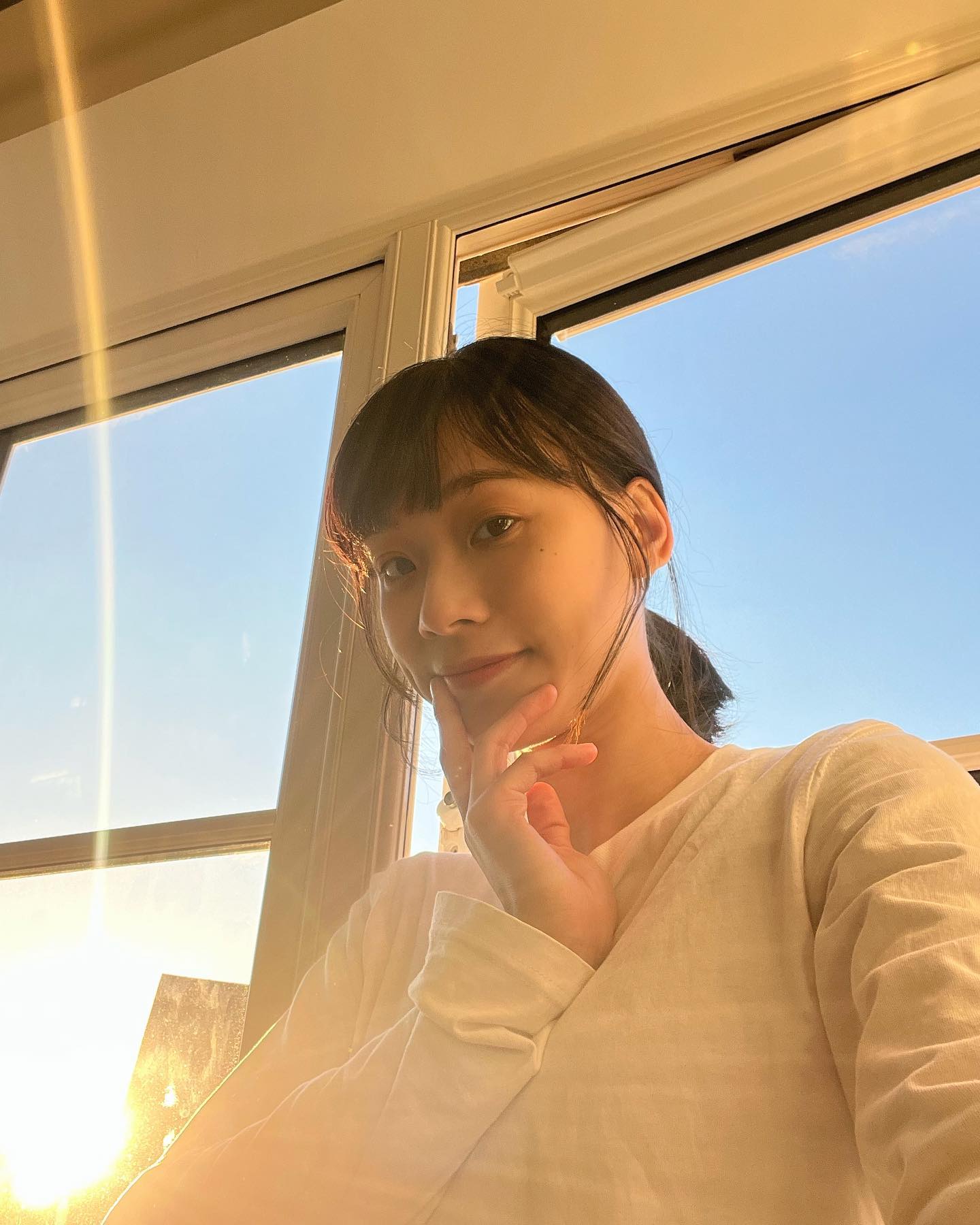  The sunlight boosts my mood!