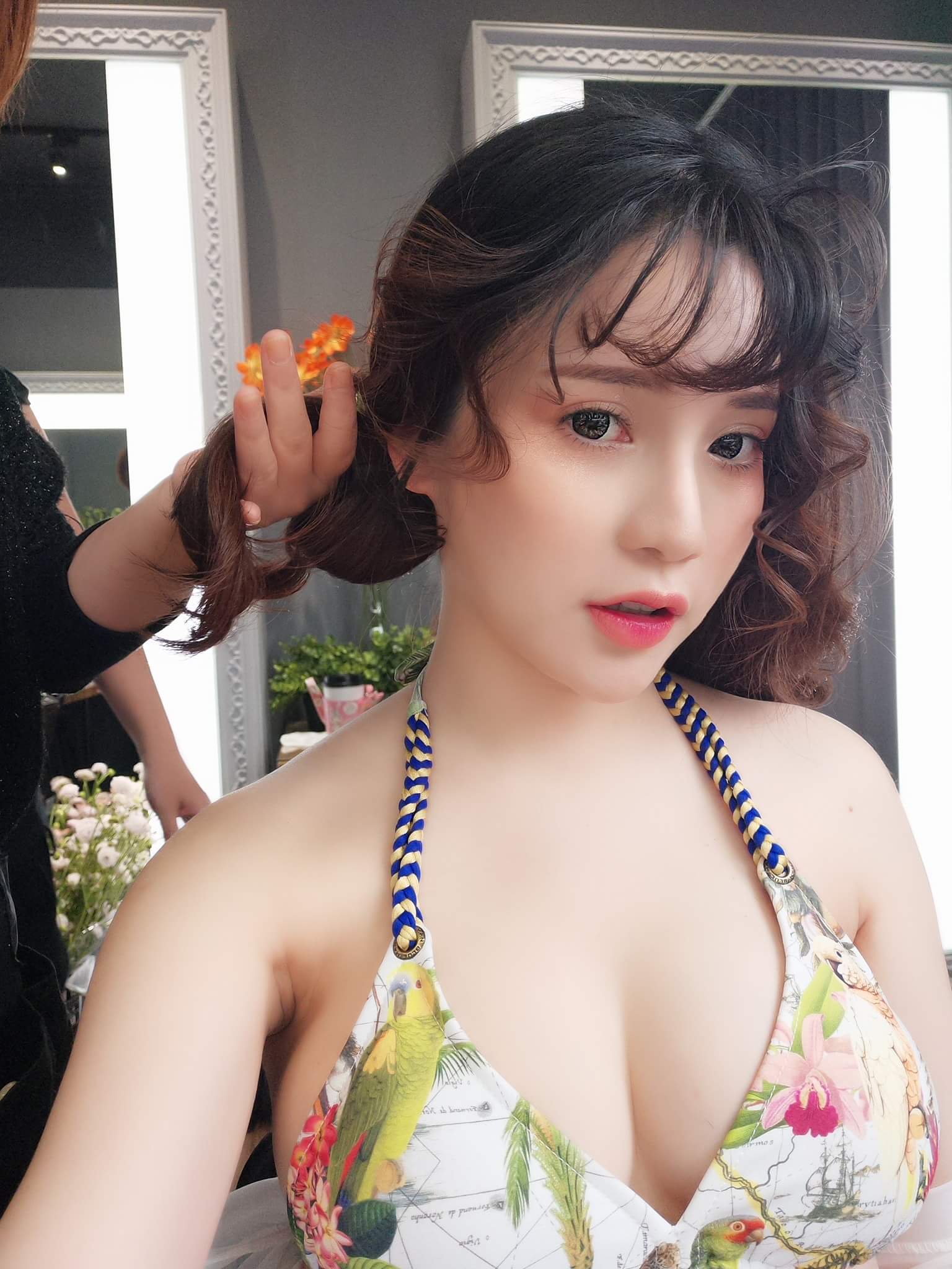  睿咩Rimmy拍孕照時的花絮照~ 沒拍到肚�...