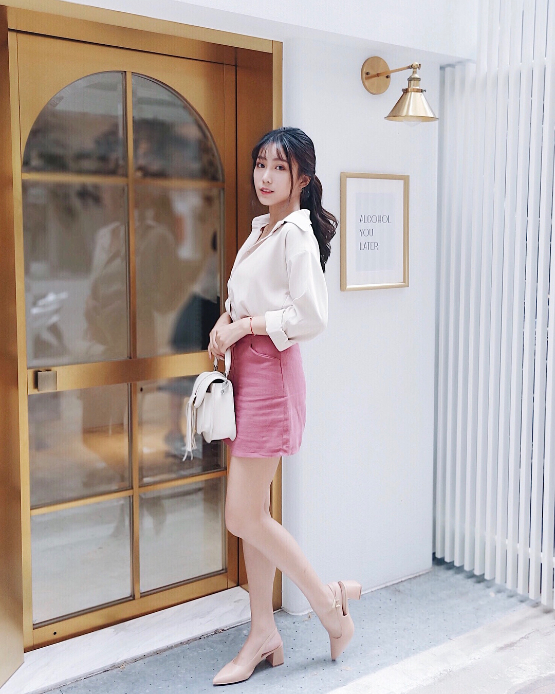  少女心穿搭