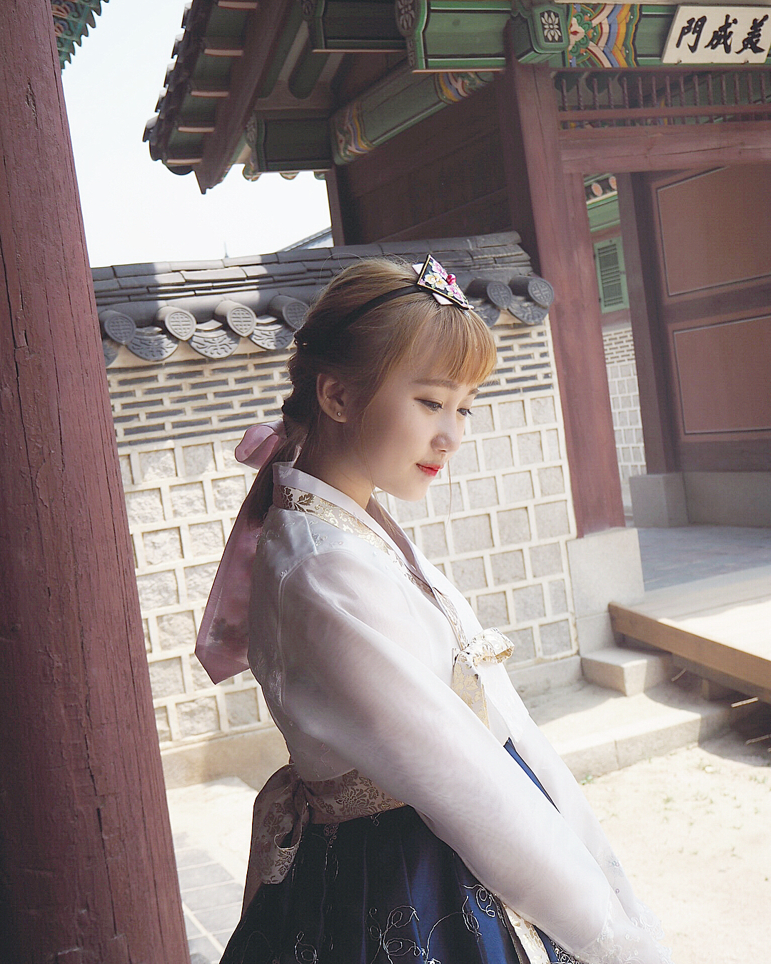  第1次穿韓服