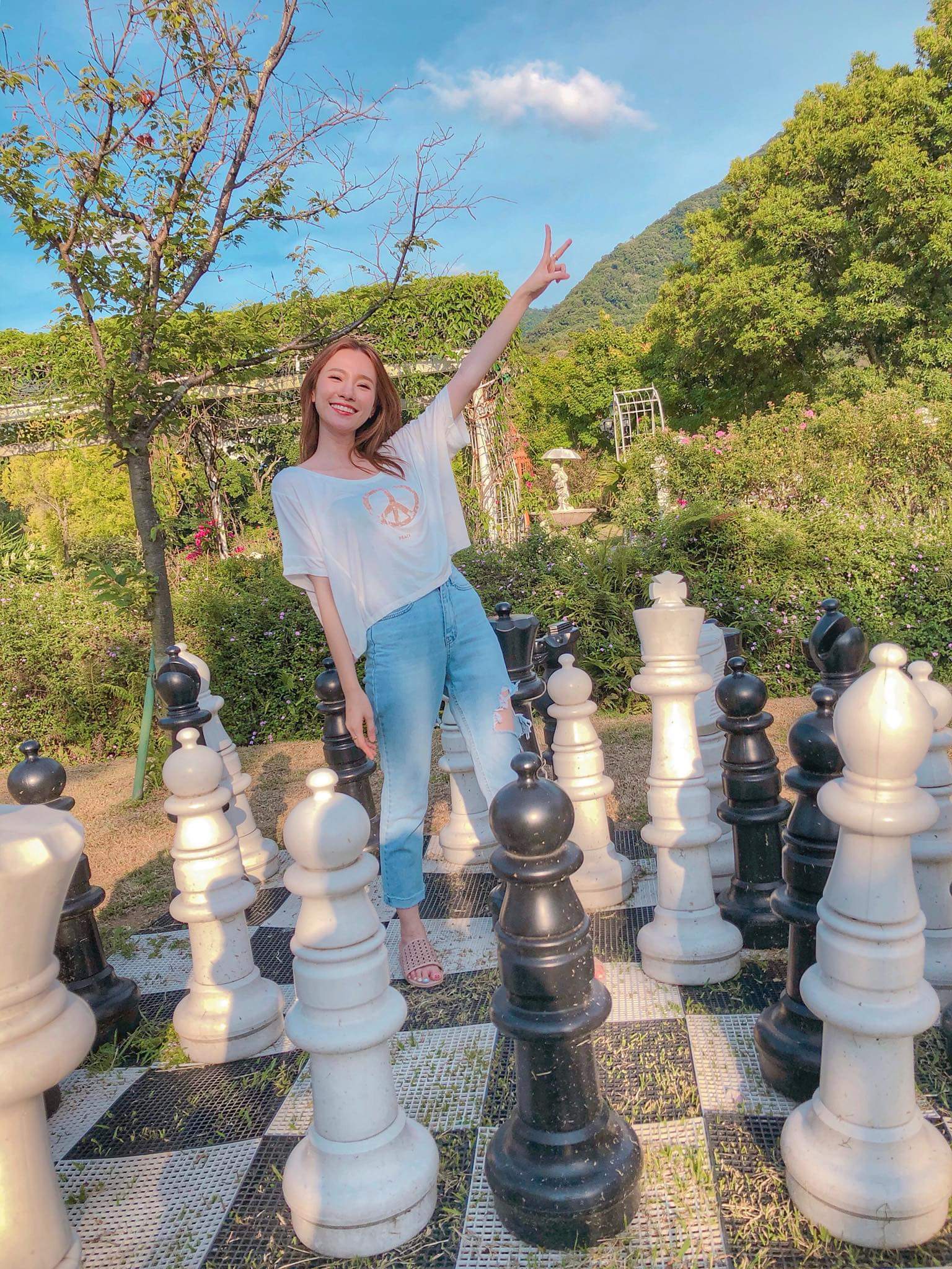  Jaline 葉羿君在淡水的婚紗基地外拍實�...