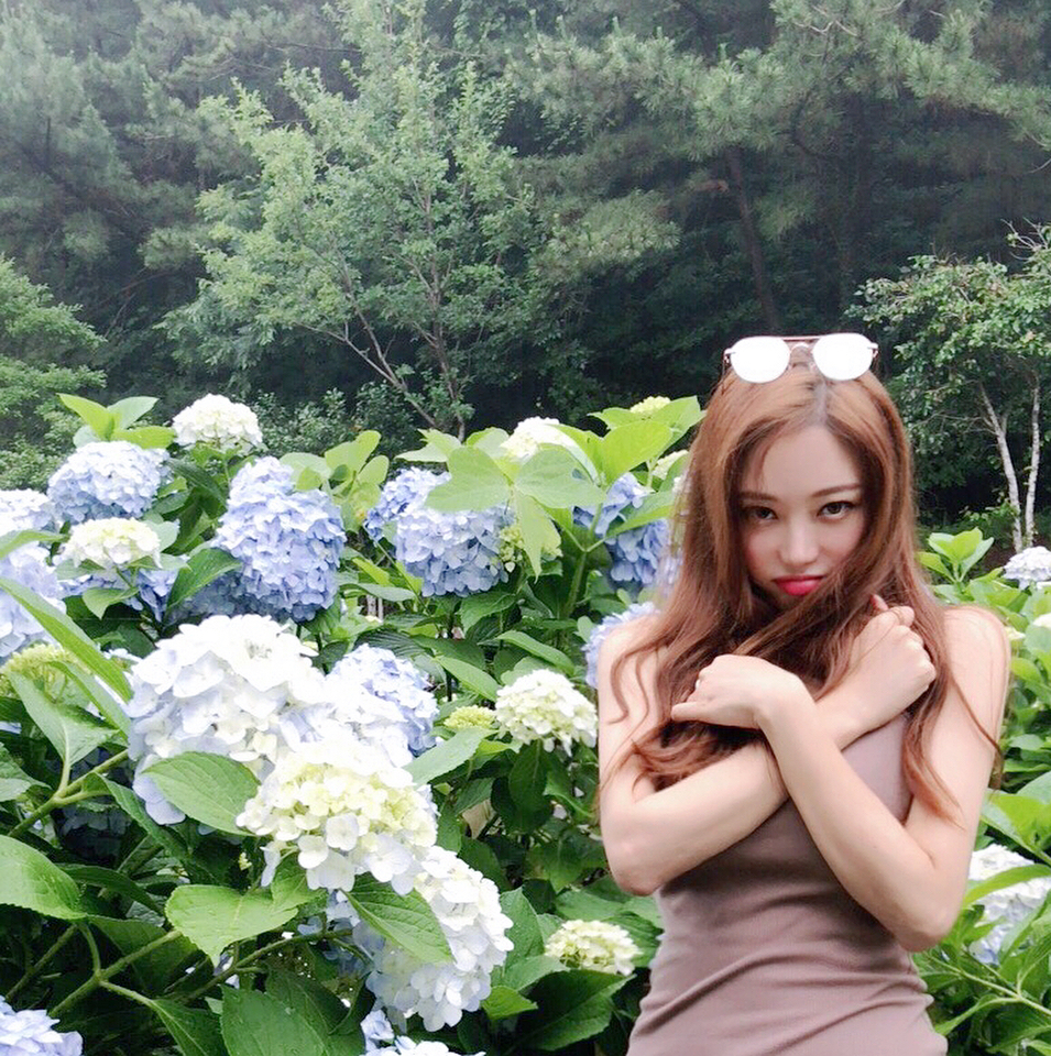  수국철다지나고난뒤에 수국올리깈❤�...