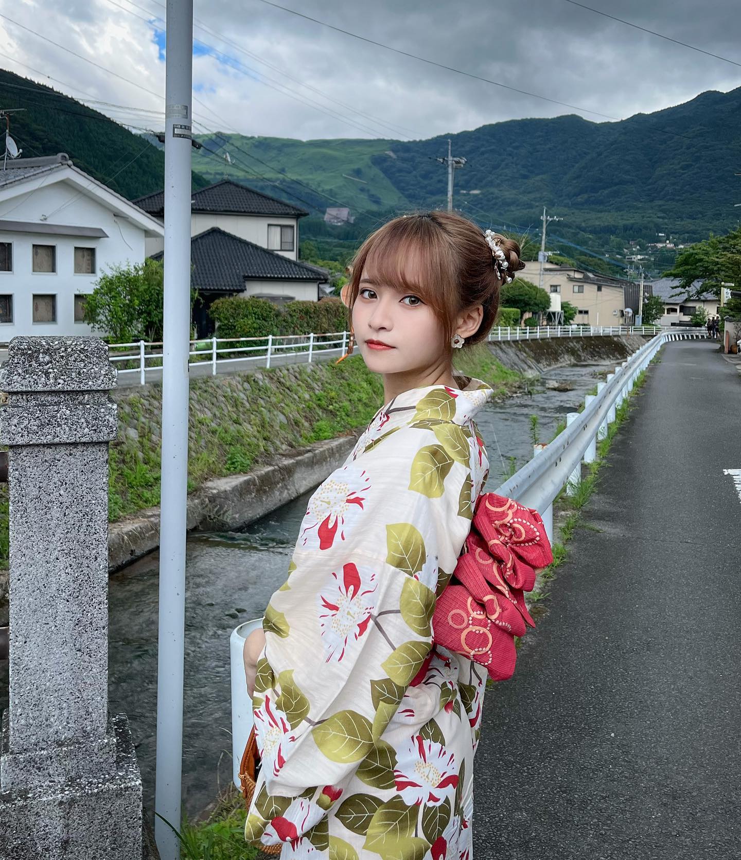  Po下之前係日本著嘅浴衣～