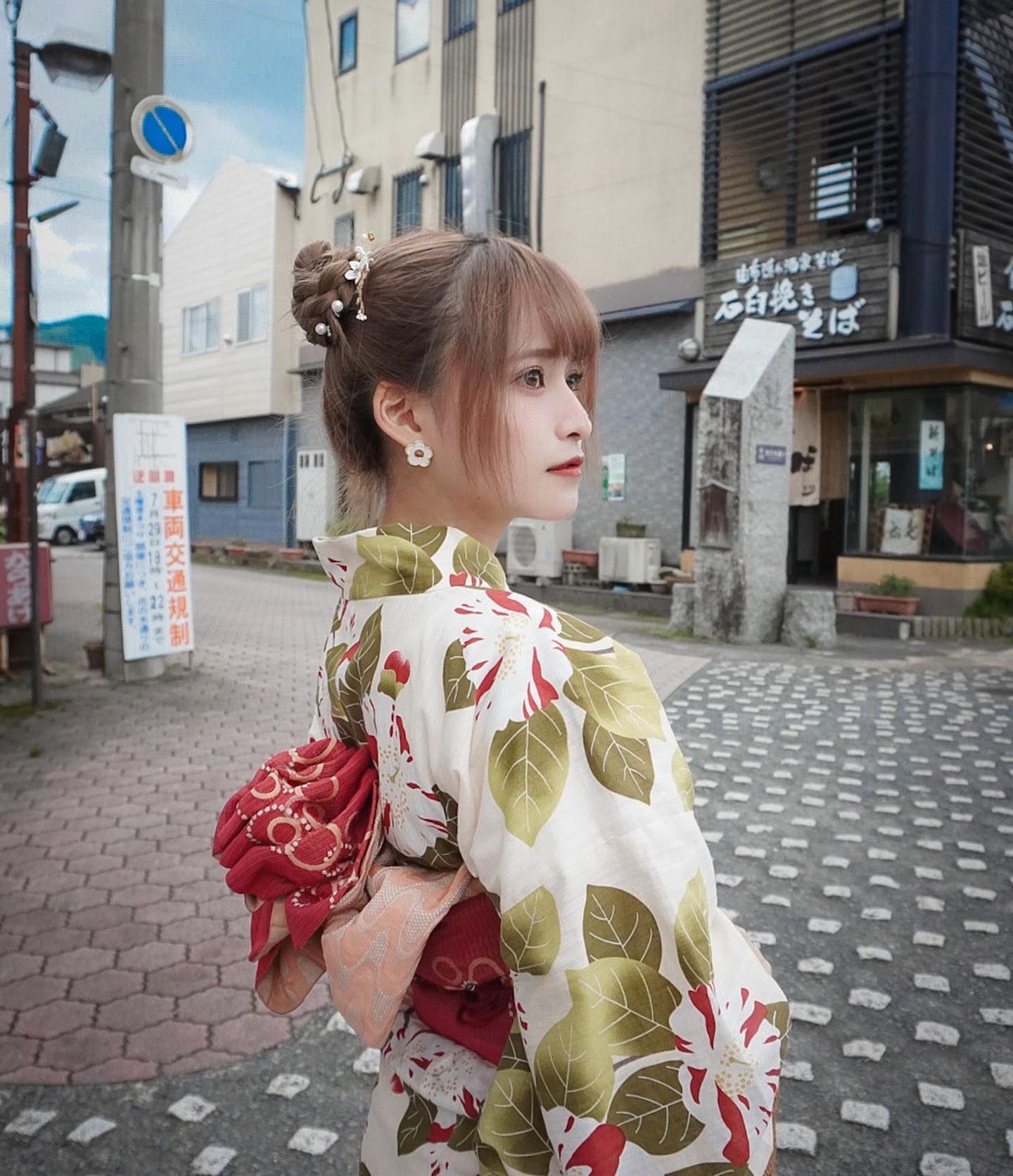  Po下之前係日本著嘅浴衣～