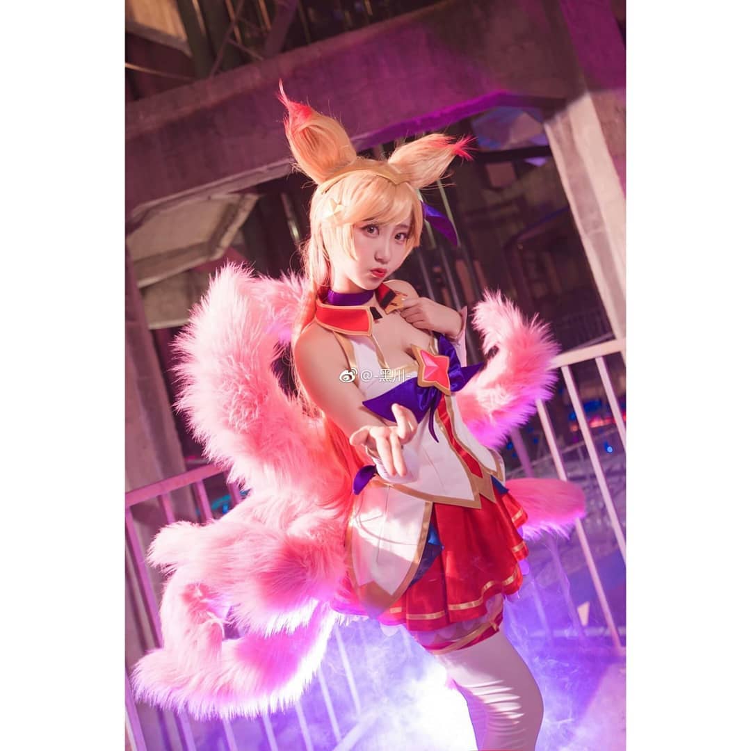 #Game #cosplay #leagueoflegends #lol #ahri #stargu...