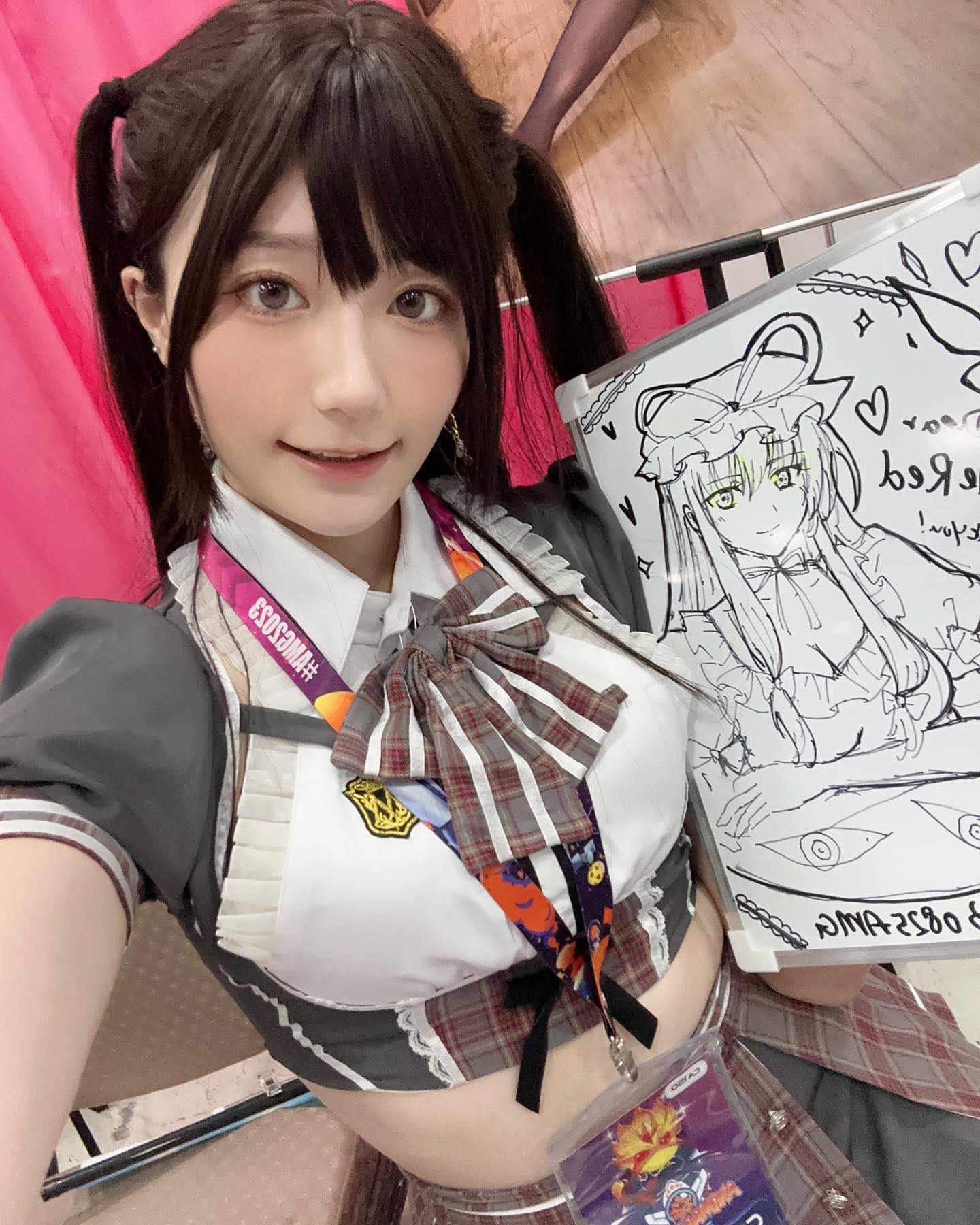  Hello everyone✨I’m in Animangaki Cosplay Alley...