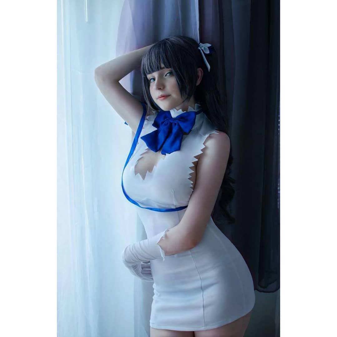  #Anime #cosplay #danmachi #hestia 
CN : Rin (@rin_...