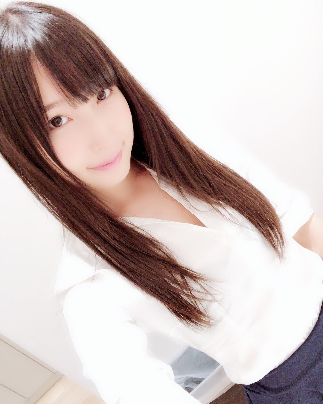  洋服着てるの珍しい