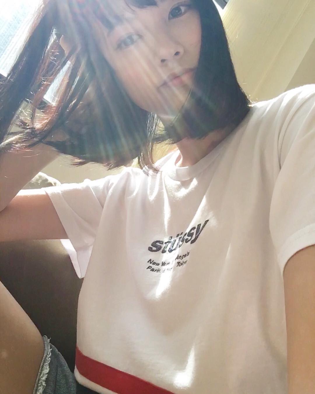  《STUSSY CROPPED TEE 