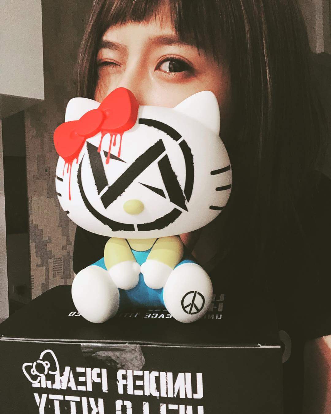  JoyceChu 四葉草暗黑系hello kitty 是不是�...