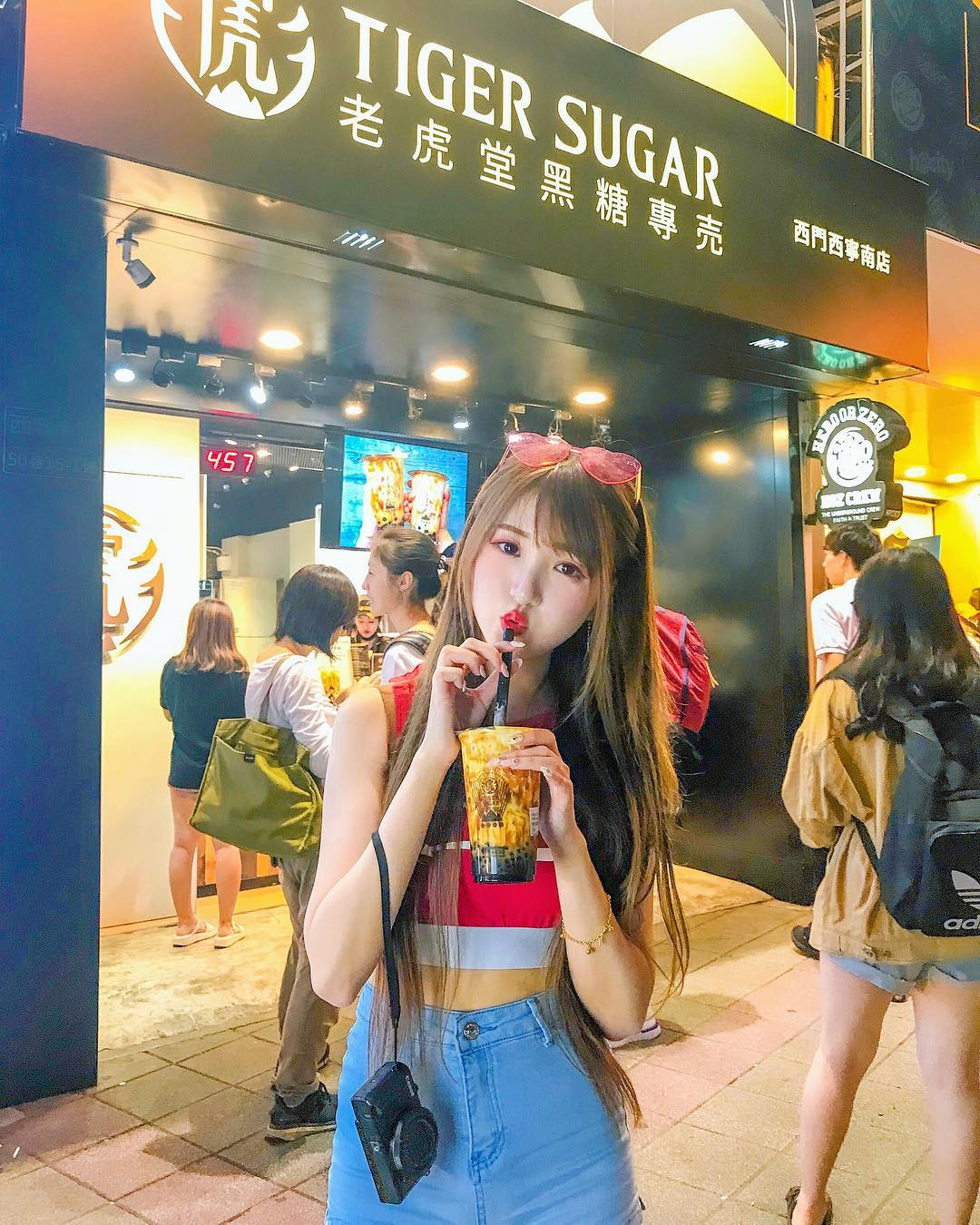  在台灣的這幾天每天都在喝撞奶
這家�...