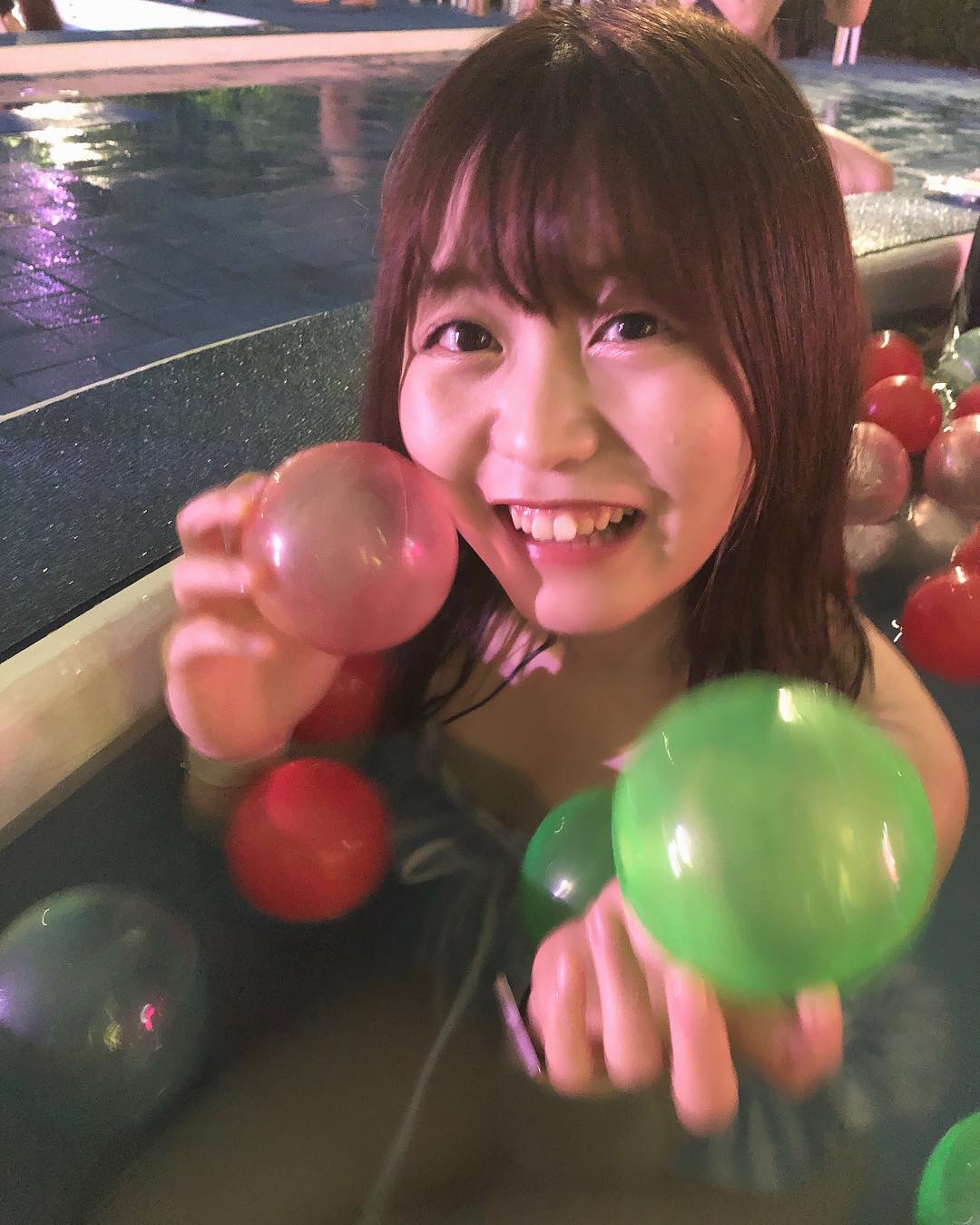  ぎりぎり夏できた

#ナイトプール