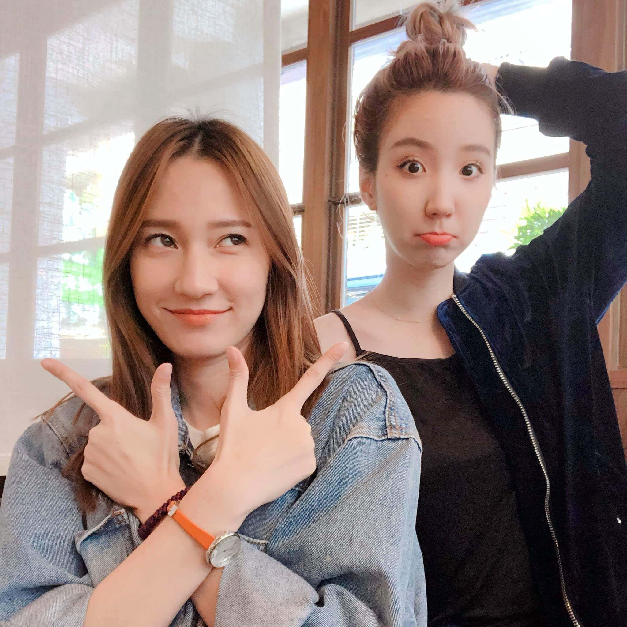  Jaline 葉羿君羨慕我妹的圓圓後腦勺～�...