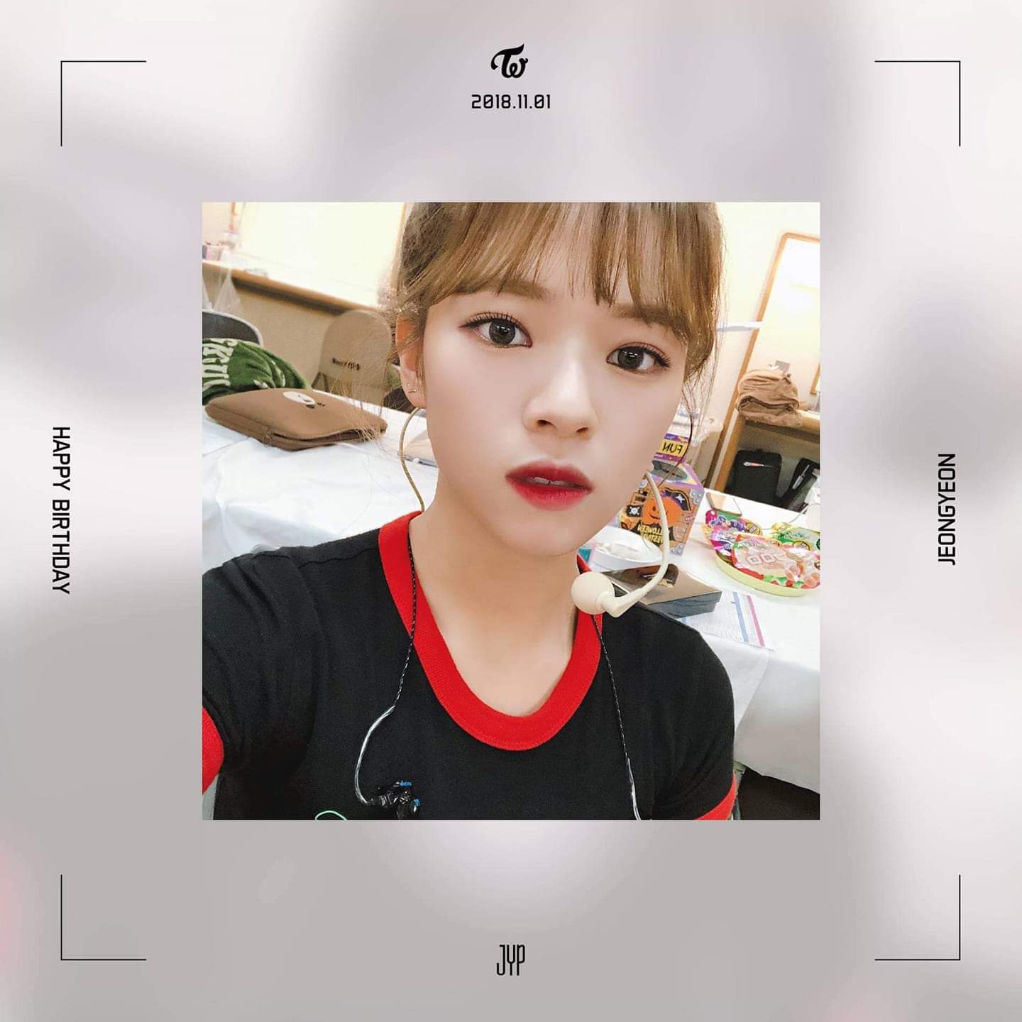  周子瑜 Tzuyu 쯔위今天是定延生日 大家...