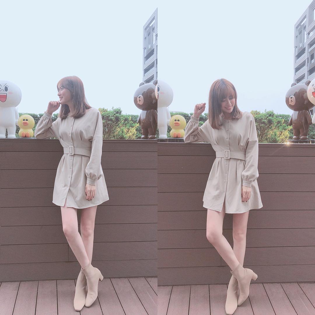  -
Dress: @vivaking.co 
Shoes: @idleidoltw