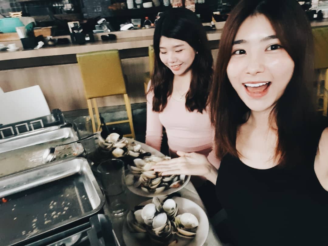  我們吃完了 @jaclynppt
Do you ❤ lala ? 
#sea...