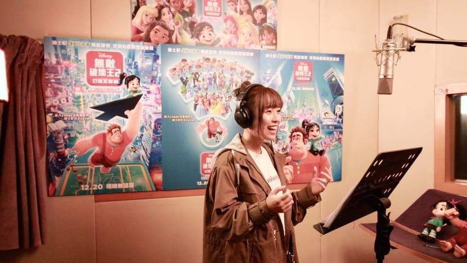  Miss Hunny其實一直都好想試吓配音， 成...