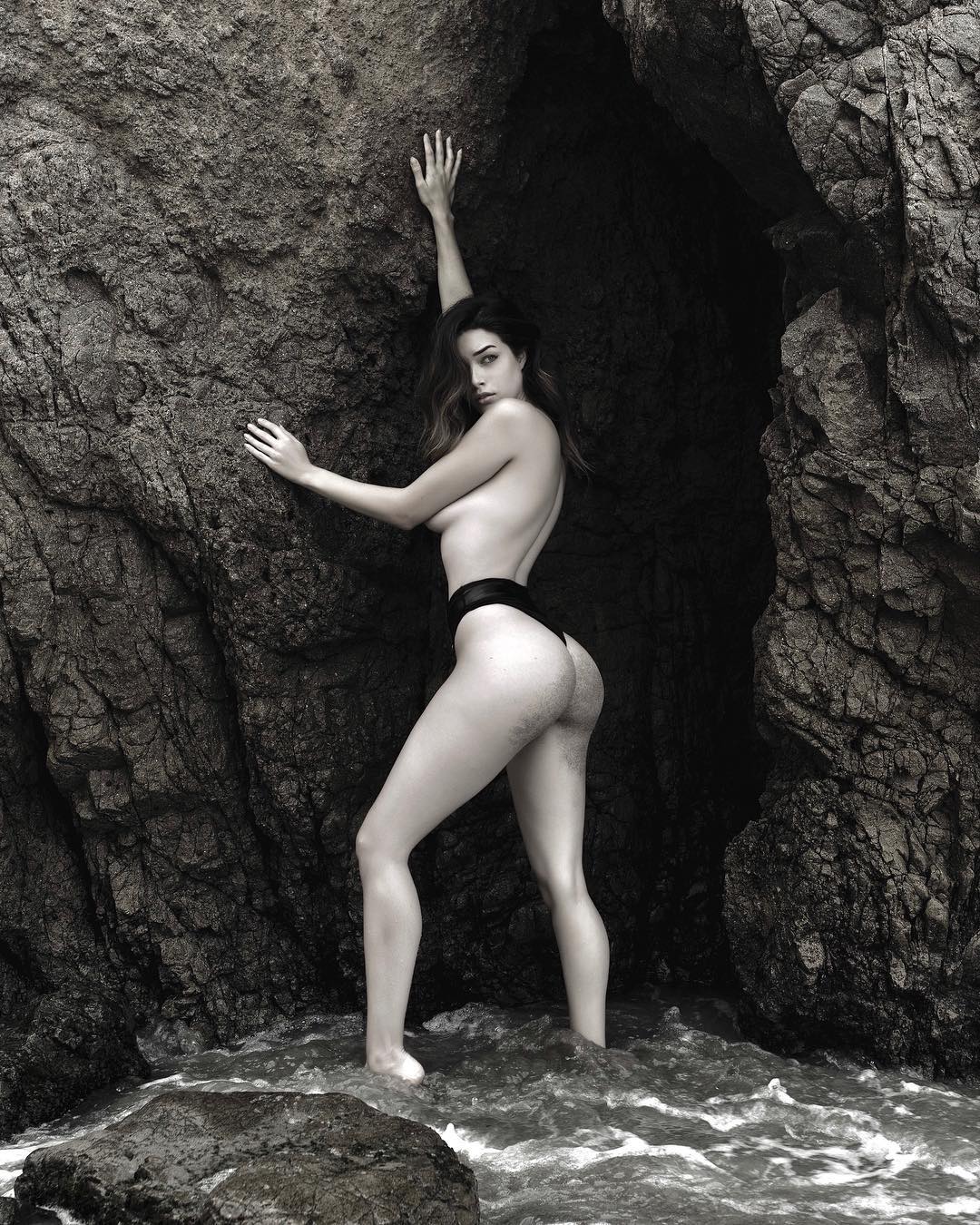  Stuck between a rock and a...well, another rock. 