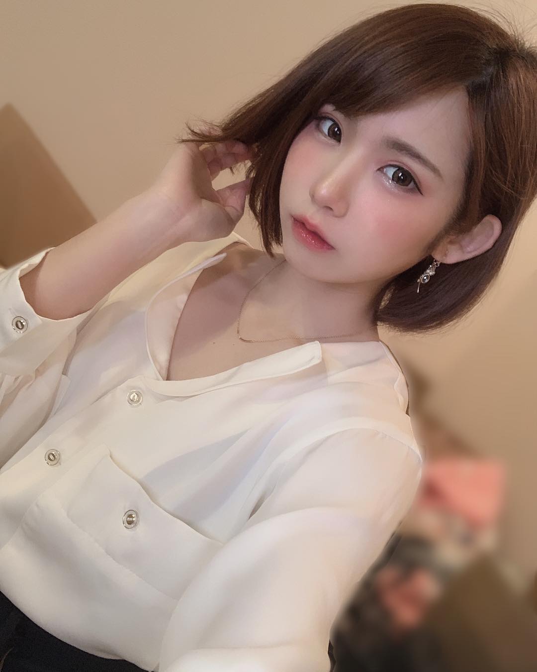  自撮りライト届いてウキウキで撮っ�...