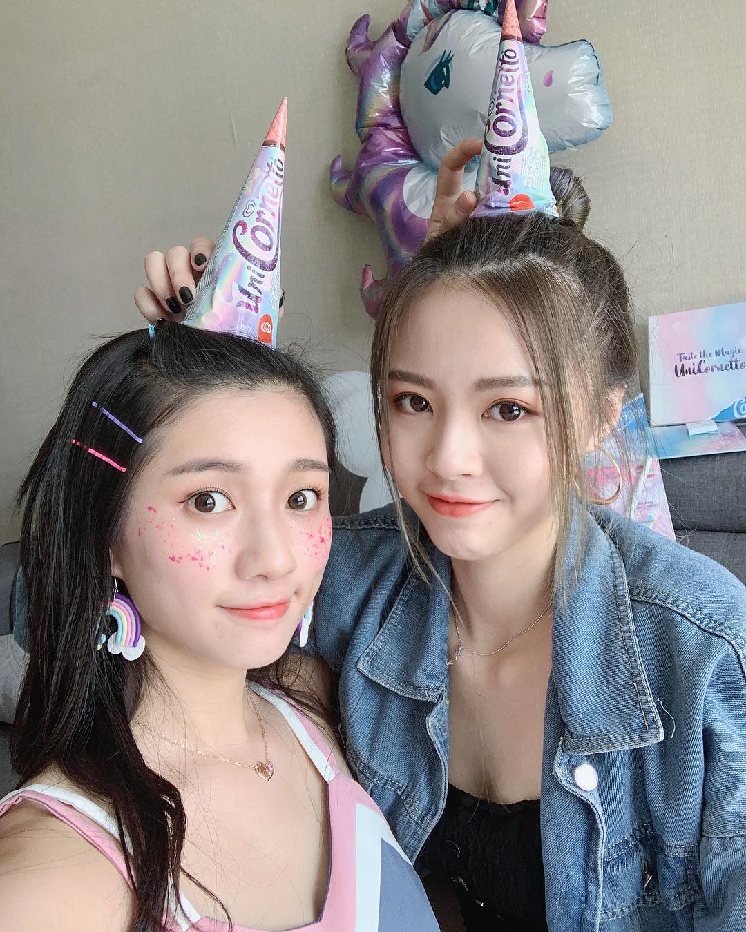  Goofing around with my bestfriend